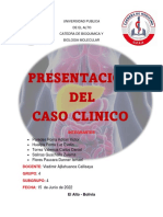 Hepatitis isquémica caso clínico