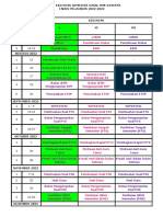 Jadwal Kegiatan Semester Gasal