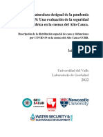 La Naturaleza Desigual de La Pandemia COVID-19: Una Evaluación de La Seguridad Hídrica en La Cuenca Del Alto Cauca