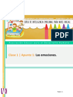 Apunte 1 - Las Emociones