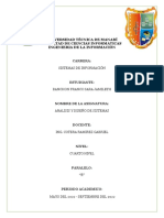 Analisis y Diseño de Sistemas - Tarea5