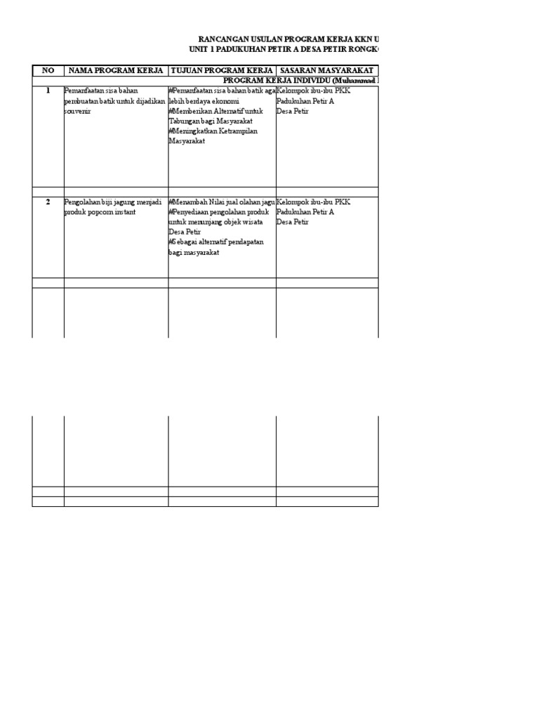 Proker Individu | PDF