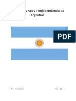 Mudanças Após A Independência Da Argentina