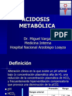 Acidosis-Metabolica - Dr. Miguel Vargas