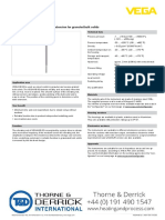 Vegavib 63: Contactless Electronic Switch Vibrating Level Switch With Tube Extension For Granuled Bulk Solids