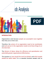 Job Analysis