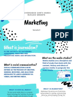 Marketing media studies social communication journalism
