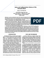 Tectonic Evolution and Sedimentation History of Sarawak Basin