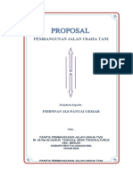 Proposal Jalan Usaha Tani