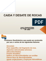 1.0 Caida y Desate de Rocas - 1