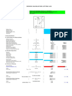 LIFTING LUG DESIGN CALCULATION