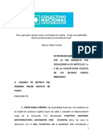 Cultura, espectáculo y constitución: solicitud de amparo contra eventos taurinos en la Feria Nacional de Zacatecas 2022