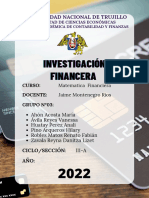 Informe Matematica Financiera