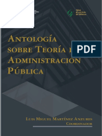 Antologia Sobre Teoria de Administracion Publica Migual Angel Anzures.