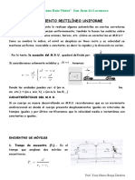 Modulo Cinematica Mru 2022