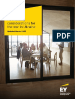 Accounting Considerations For The War in Ukraine: Applying IFRS