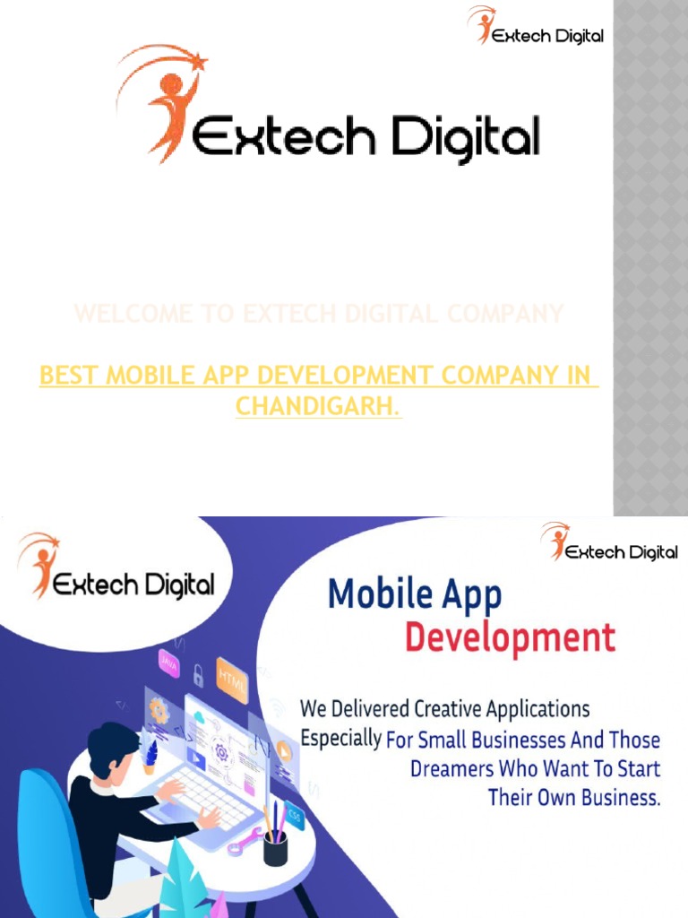 Welcome To Extech Digital Company: Best Mobile App Development Company ...