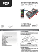 NC2500 Charger Manual