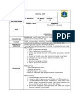 DENTAL UNIT SOP