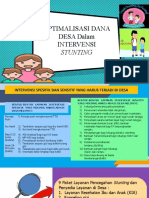 Optimalisasi DD Dalam Intervensi Stunting