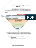 Conceptual Framework, Standard-Setting, and Financial: Reporting