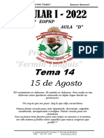 Regular I - TEMA XIV - PNP AULA D 15 Agosto 2022 PDF