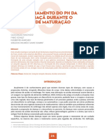 Lucianecarneiro, Gerente Da Revista, ACOMPANHAMENTO DO PH DA BANANA-MAÇÃ DURANTE O PROCESSO DE MATURAÇÃO DO FRUTO