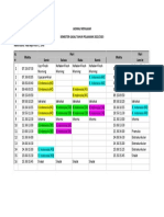 Jadwal Mengajar