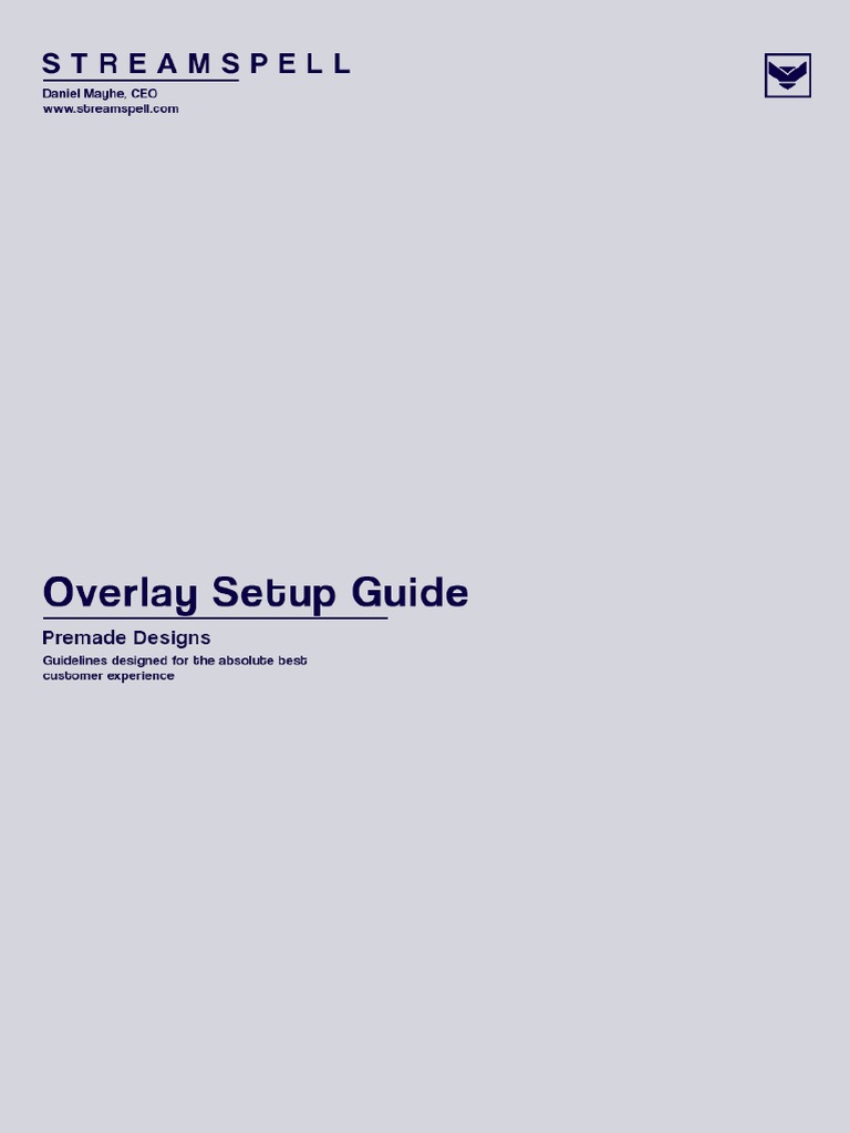 Overlay Setup Guide | PDF