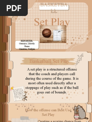 basketball set play