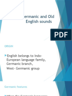 Proto-Germanic and Old English Sounds