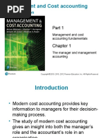 Management and Cost Accounting Fundamentals