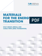 Materials For The Energy Transition: Dolf Gielen (Irena) and Carlo Papa (Enel Foundation)