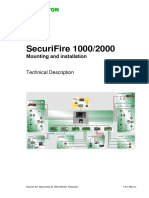 Securifire 1000/2000: Mounting and Installation