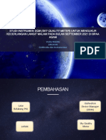 Studi Instrumen SQM (Sky Quality Meter)