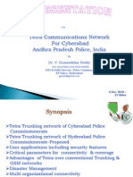 TETRA Network in Cyberabed