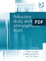 (Law, Ethics and Governance) Ken Coghill, Charles Sampford, Tim Smith - Fiduciary Duty and The Atmospheric Trust-Ashgate (2012)