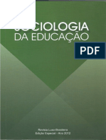 Sociologia Educ Luso-Brasil Ed Esp 2012