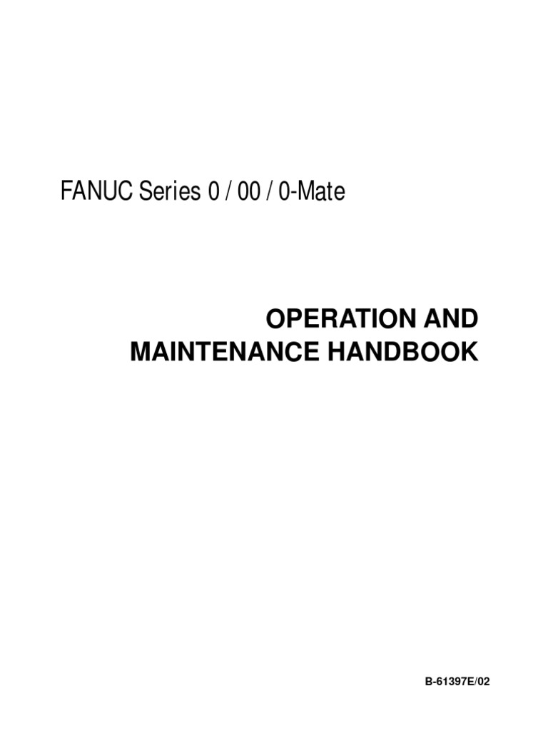 Fanuc 6m Parameter Manual
