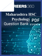 Maharashtra Board Psychology Question Bank for Standard 12th