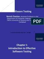 Software Testing: Naresh Chauhan