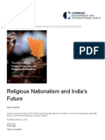 Religious Nationalism and India's Future - The BJP in Power - Indian Democracy and Religious Nationalism - Carnegie