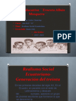 Realismo Social Ecuatoriano - Generación Del Treinta