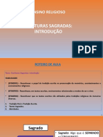 6 Ano - Ensino Religioso - Escrituras Sagradas Introdução