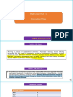 Motivation Part - 1 Orientation Video: WWW - Edutap.co - in