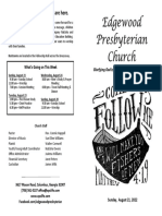 Edgewood Presbyterian Church: Welcome! We Are Glad You Are Here