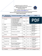 Jadwal Ekstra Kokurikuler 2022