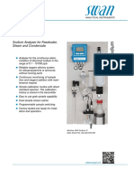 AMI Sodium P: Sodium Analyzer For Feedwater, Steam and Condensate