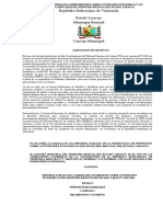 Ordenanza de Impuesto Sobre Actividades Económicas Municipio Bruzual.