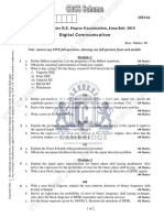 USN 15EC61 Sixth Semester B.E. Degree Examination